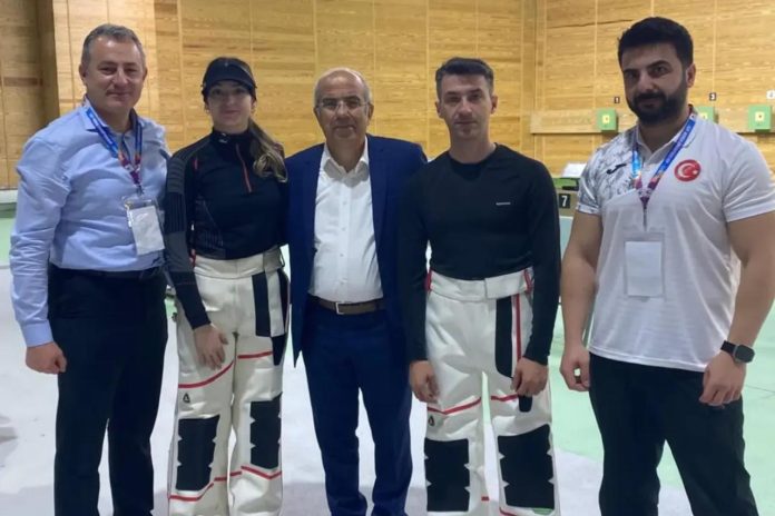 Türkiye'de Karışık Takım Atıcılıkta Tarihi Bronz Damla Köse ve Mert Nalbant Dünya Şampiyonası'nda Zirveye Çıktı!